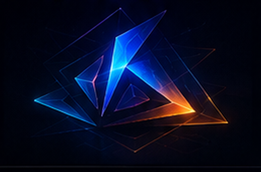 Abstract geometry illustration