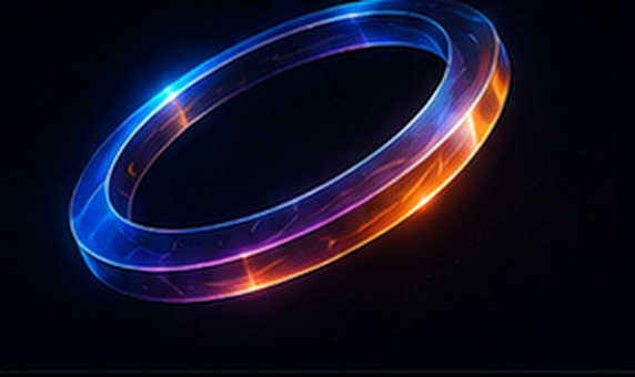 Orbital rings illustration