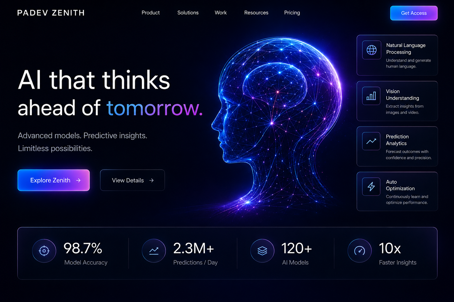 AI startup concept preview